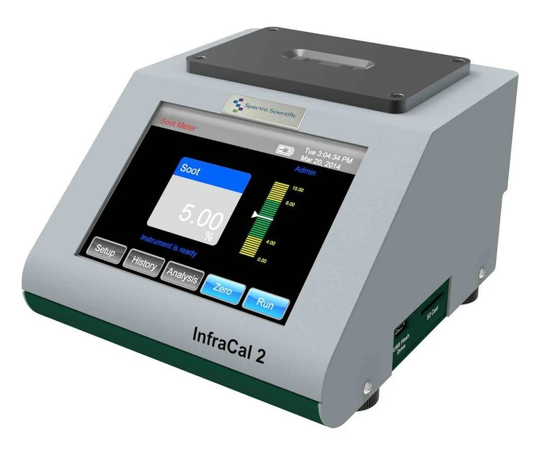 2 THETA: Jednoúčelový spektrometr InfraCal 2 určený pro kvantitativní analýzu nepolárních extrahovatelných látek ve vodách po jejich extrakci do hexanu (převzato z materiálů firmy Wilks Eneterprise)
