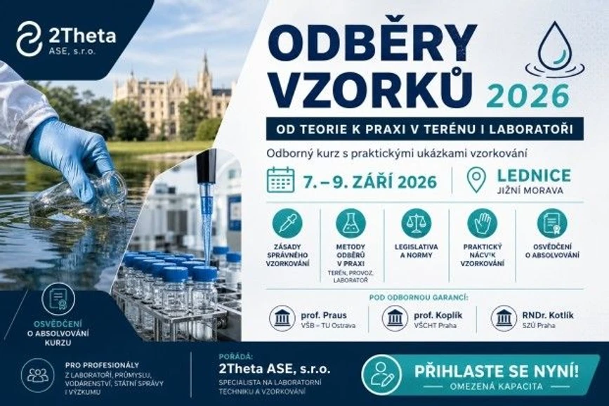 Odběry vzorků 2026