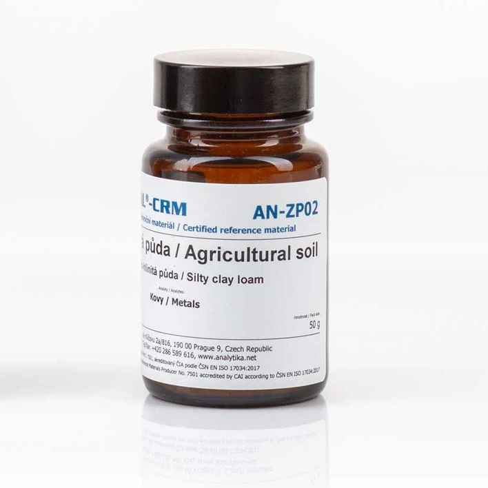 ANALYTIKA: Matricový certifikovaný referenční materiál zemědělské půdy METRANAL® CRM AN-ZP01 a AN-ZP02