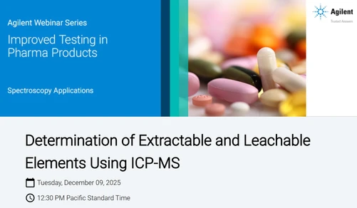 Determination of Extractable and Leachable Elements Using ICP-MS