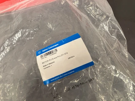 Agilent MOTOR PLUG and PULLEY GTA, 110289990 (Nový)