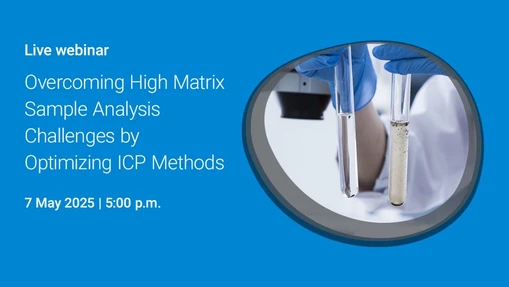 Overcoming high matrix sample analysis challenges by optimizing ICP methods