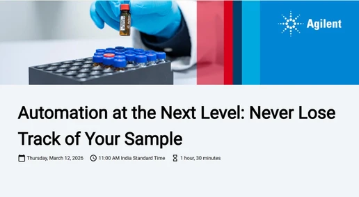 Automation at the Next Level: Never Lose Track of Your Sample