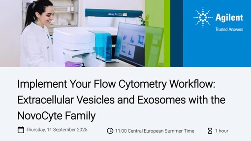 Implement Your Flow Cytometry Workflow: Extracellular Vesicles and Exosomes with the NovoCyte Family