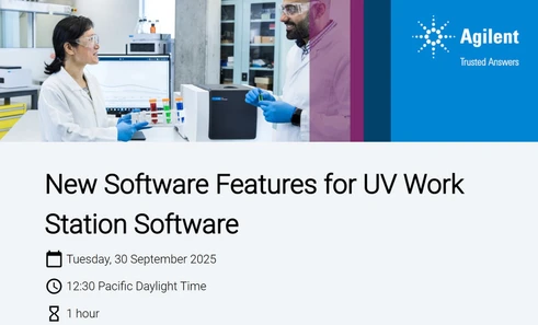 New Software Features for UV Work Station Software