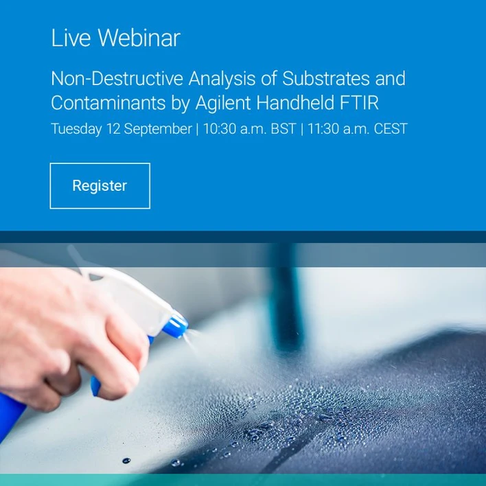 Agilent Technologies: Non-Destructive Analysis of Substrates and Contaminants by Handheld FTIR