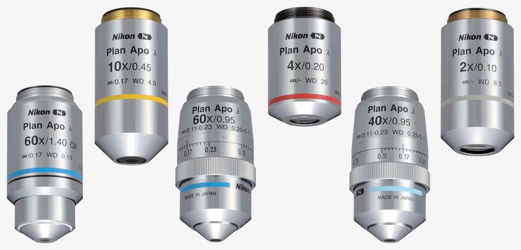 Altium International: Nikon Eclipse Ti2 - Objektivy Nikon