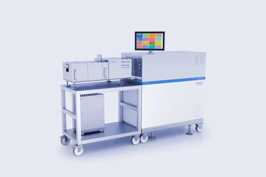 Anton Paar: Brabender MetaStation modulární momentový reometr.