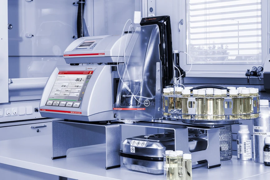 Anton Paar: Letecké palivo - multiparametrový měřicí systém.