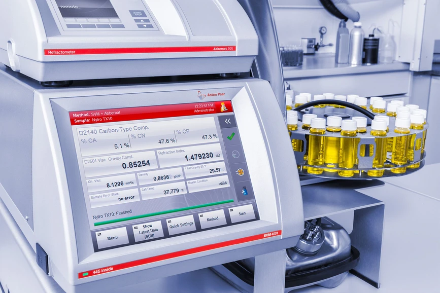 Anton Paar: Maziva - multiparametrové měřicí systémy.