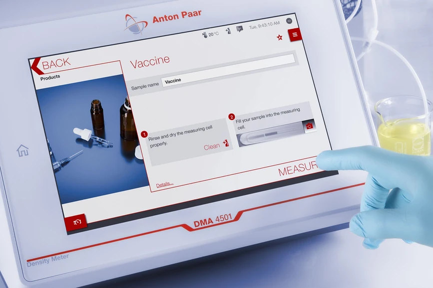 Anton Paar: Systém měření zákalu - multiparametrový měřicí systém.