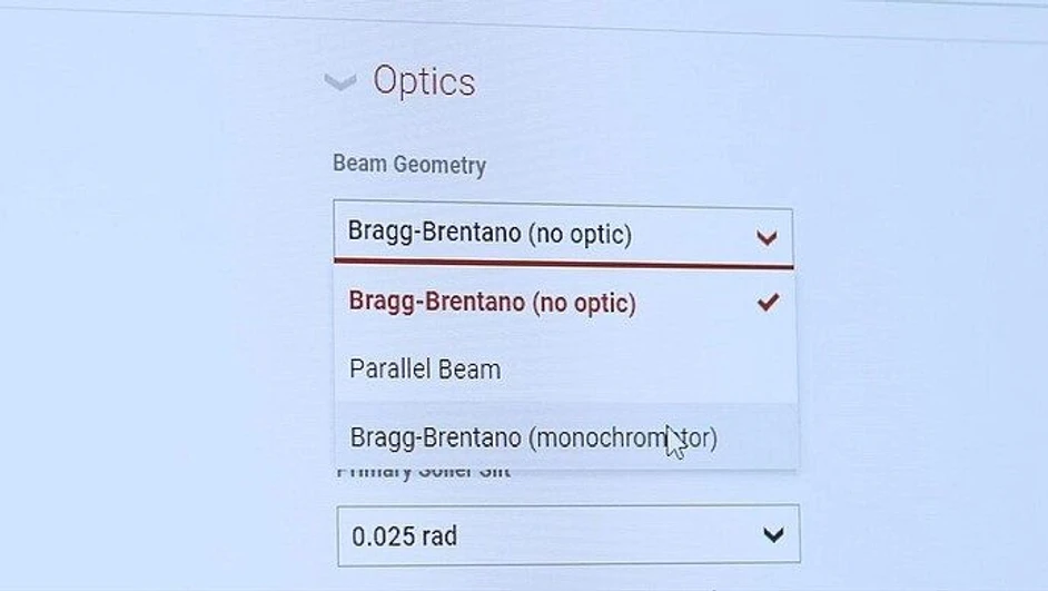 Anton Paar: XRDynamic 500 automatizovaný víceúčelový práškový rentgenový difraktometr.
