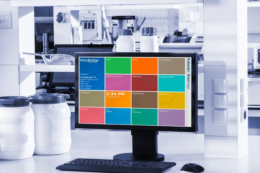 Anton Paar: Brabender Amylograph‑E - MetaBridge přináší revoluci v analýze mouky