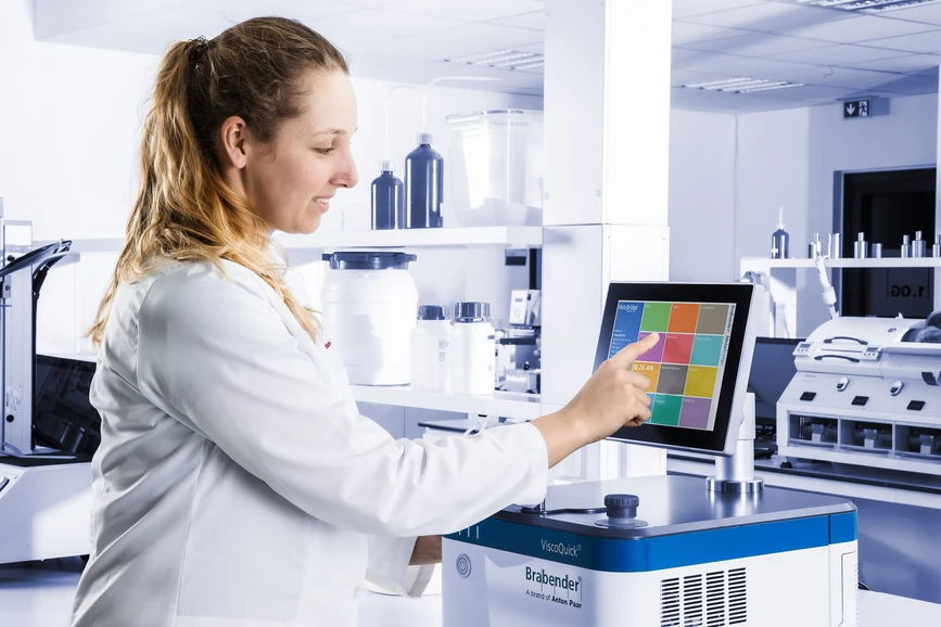 Anton Paar: Brabender ViscoQuick - Naše přístroje na měření mouky a škrobu jsou špičkové