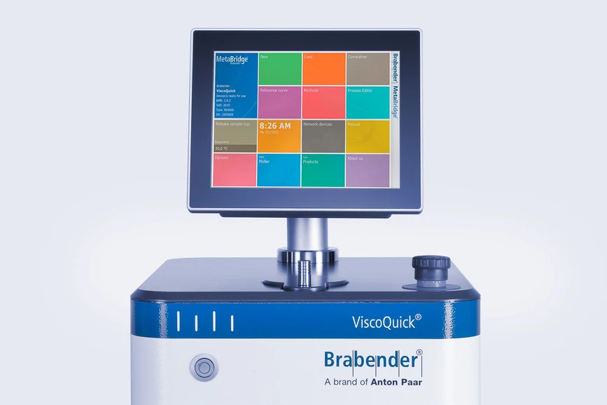 Anton Paar: Brabender ViscoQuick - Vyměňte prostoje za produktivitu