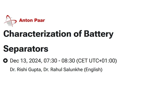 Characterization of Battery Separators