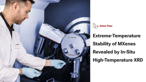 Extreme-Temperature Stability of MXenes Revealed by In-Situ High-Temperature XRD