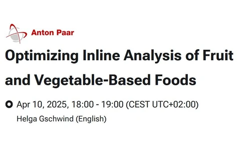 Optimizing Inline Analysis of Fruit and Vegetable-Based Foods