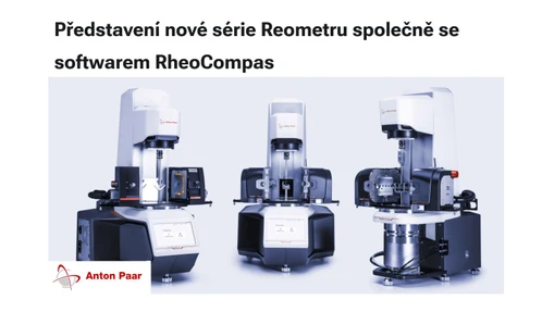 Pozvánka na odborný seminář: Nová série Reometru společně se softwarem RheoCompas