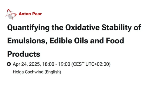 Quantifying the Oxidative Stability of Emulsions, Edible Oils and Food Products