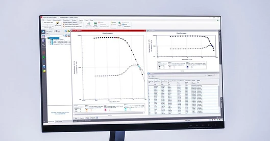 Anton Paar RheoCompass Software pro reometry