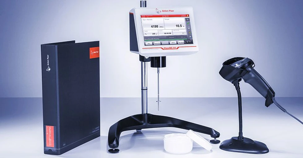 Anton Paar: Software V-Comply - Rotační viskozimetr pro vysoce zabezpečné farmaceutické aplikace