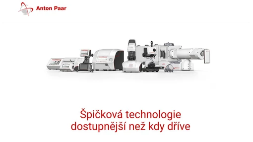 Špičkové přístroje Anton Paar za zlomek ceny