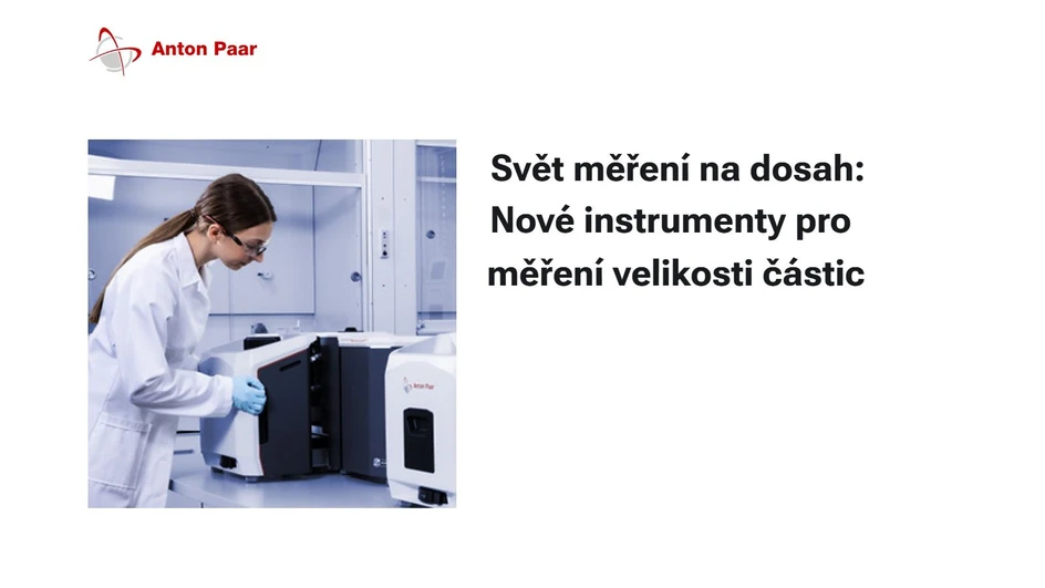 Svět měření na dosah: Nové instrumenty pro měření velikosti částic