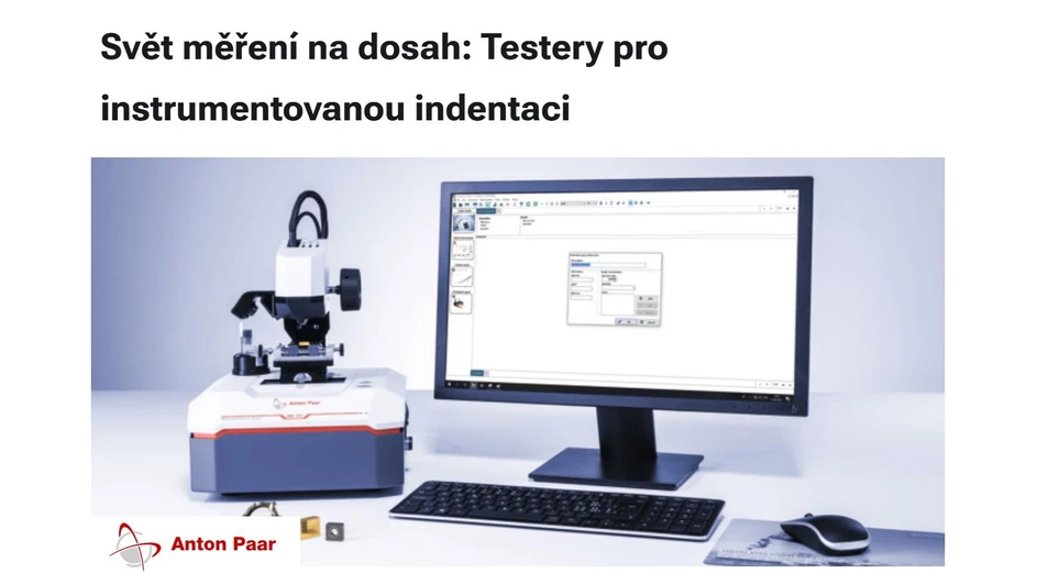 Svět měření na dosah: Testery pro instrumentovanou indentaci