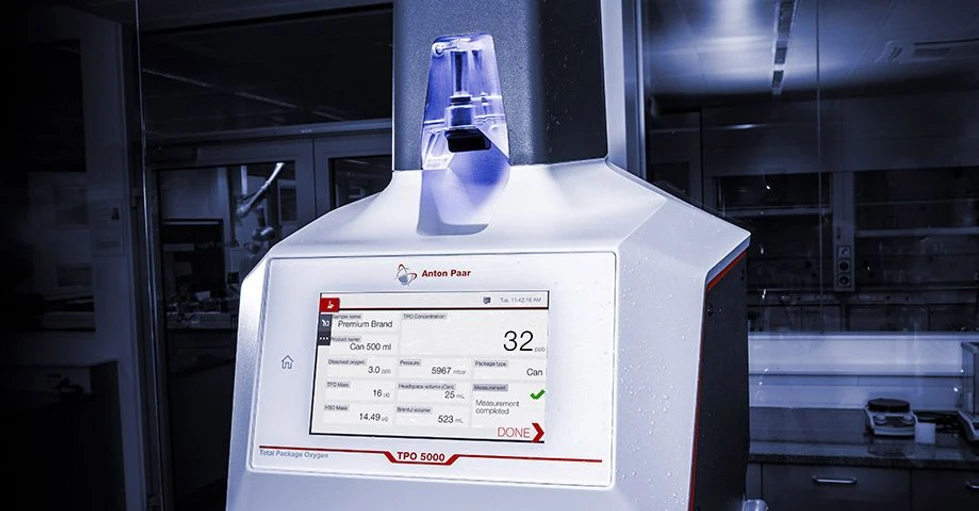 Anton Paar: TPO 5000 - Vytvořeno pro použití ve výrobní oblasti