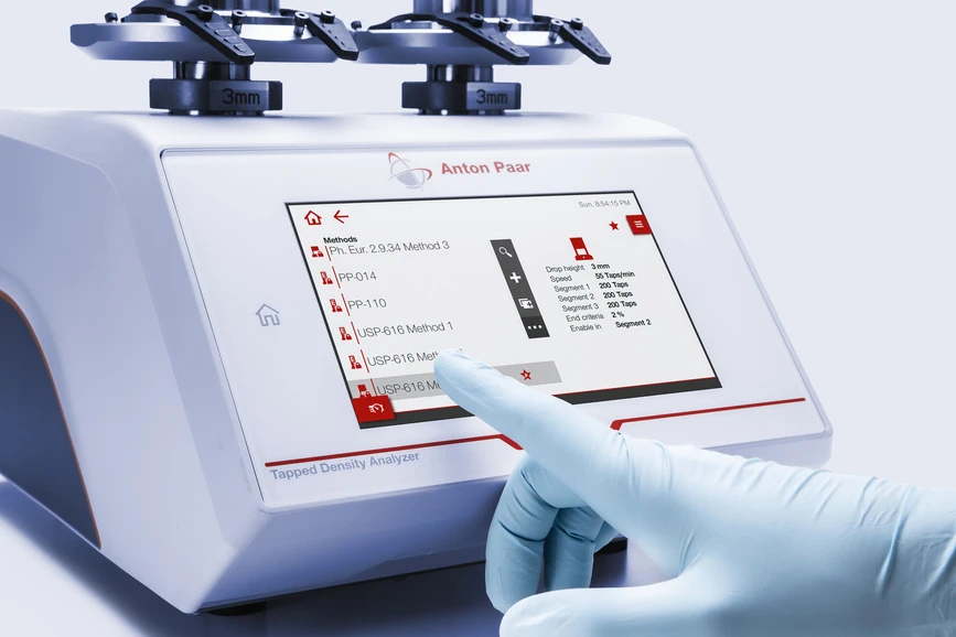 Anton Paar: Ultratap 500 - Komplexní: Využijte kompletní řadu standardních metod