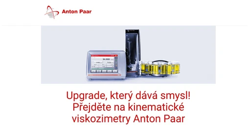 Upgrade, který dává smysl! Přejděte na kinematické viskozimetry Anton Paar