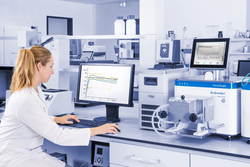 Anton Paar: analyzátor mouky a těsta Brabender FarinoGraph