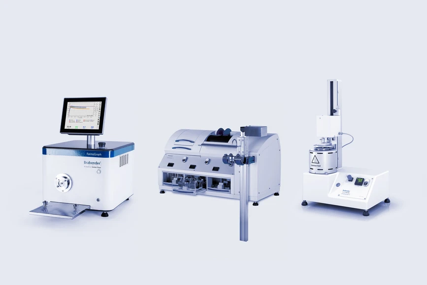 Anton Paar: analyzátor mouky a těsta Brabender FarinoGraph