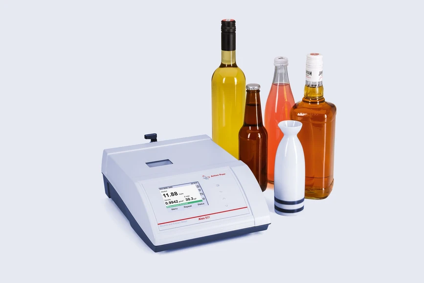 Anton Paar: přístroj pro měření extraktu a obsahu alkoholu Alex 301 a 501