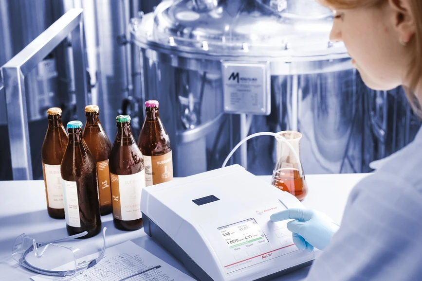 Anton Paar: přístroj pro měření extraktu a obsahu alkoholu Alex 301 a 501