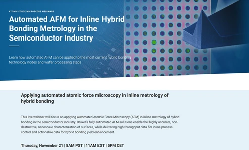 Automated AFM for Inline Hybrid Bonding Metrology in the Semiconductor Industry