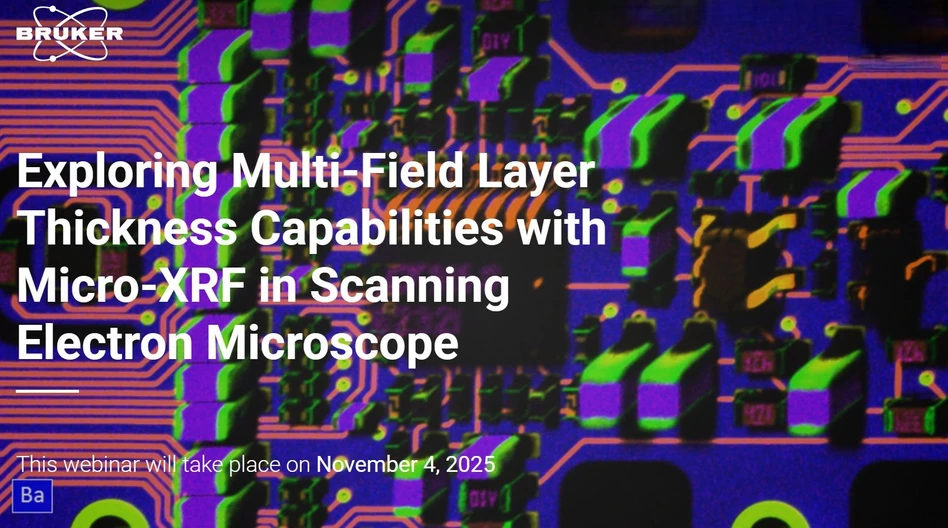 Bruker: Exploring Multi-Field Layer Thickness Capabilities with Micro-XRF in Scanning Electron Microscope