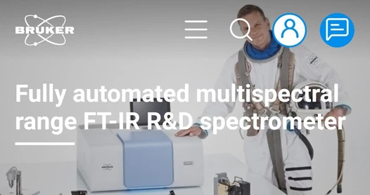 Fully automated multispectral range FT-IR R&D spectrometer