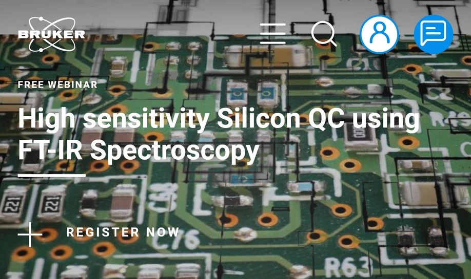 Bruker: High sensitivity Silicon QC using FT-IR Spectroscopy