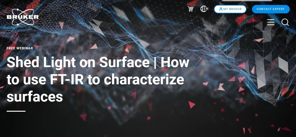 Bruker: Shed Light on Surface | How to use FT-IR to characterize surfaces  