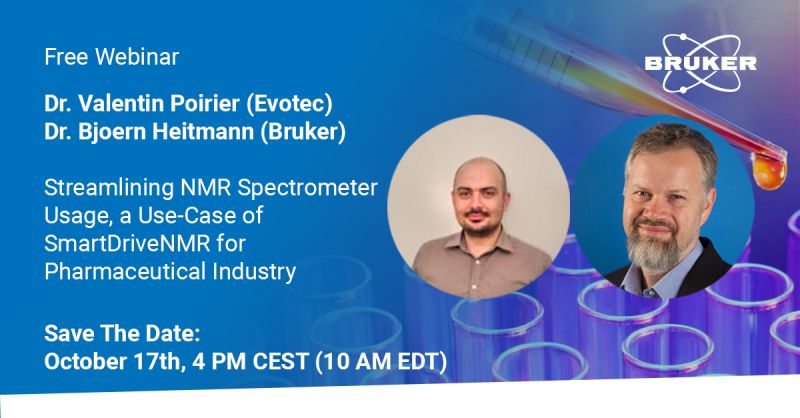 Bruker: Streamlining NMR Spectrometer Usage, a Use-Case of SmartDriveNMR for Pharmaceutical Industry