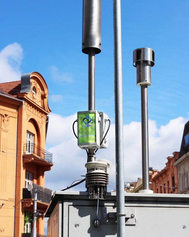 CDV: Senzorová jednotka ENVISens při finálním testování