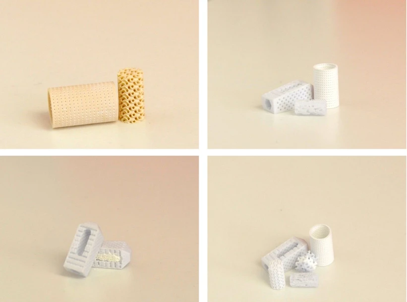 CEITEC: Vědci z CEITEC vyvíjí vlastní tekuté směsi pro keramický 3D tisk – přesně na míru