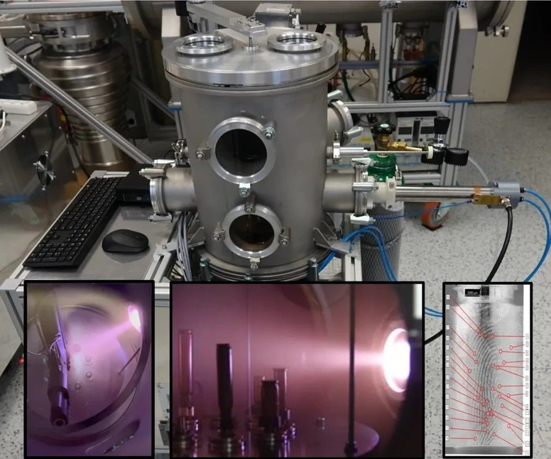 FZU AV ČR: Vakuová Komora na pokrývání menších předmětů