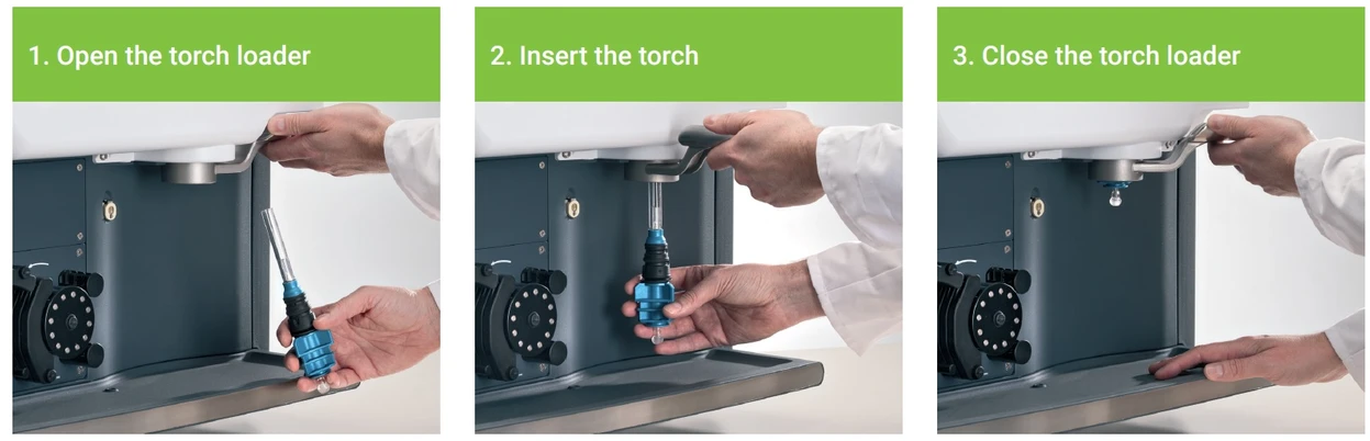 HPST: Snadná instalace vertikálně uloženého plazmového hořáku u Agilent 4210 MP-AES