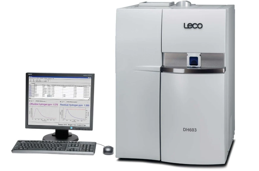 LECO DH603 Stanovení zbytkového a difuzního vodíku horkou extrakcí