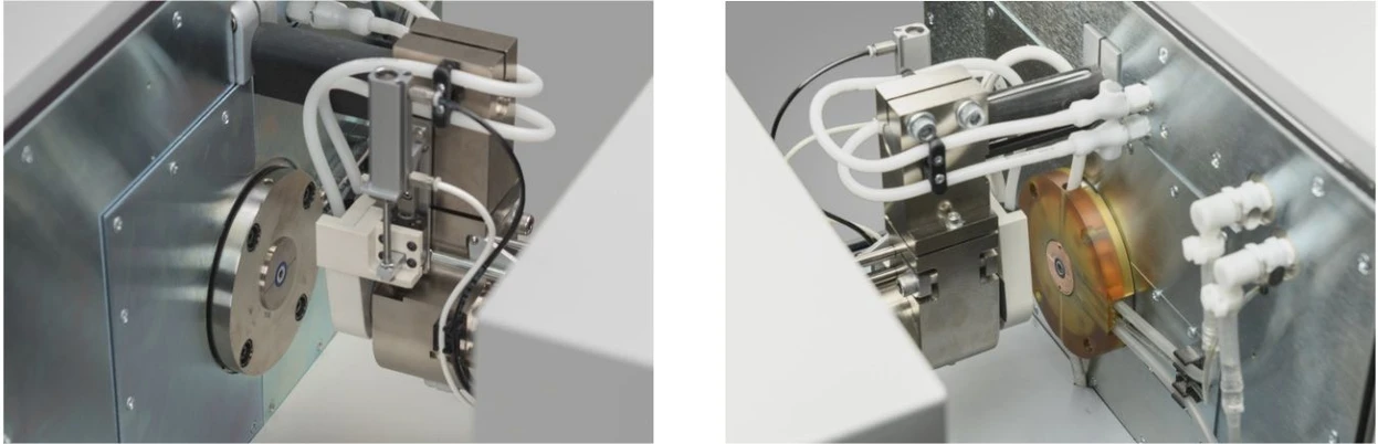 LECO GDS950 Atomový emisní spektrometr s doutnavým výbojem s rozšířeným rozsahem: Stejnosměrná (DC) a kombinovaná (DC/RF) lampa