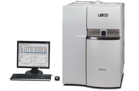 LECO RC612 Vícefázové stanovení uhlíku a vody 