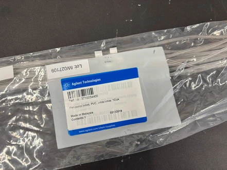 Agilent PVC hadička peristaltického čerpadla pro vodné roztoky, bílá/bílá, 12 ks, 3710034400 (Nová)